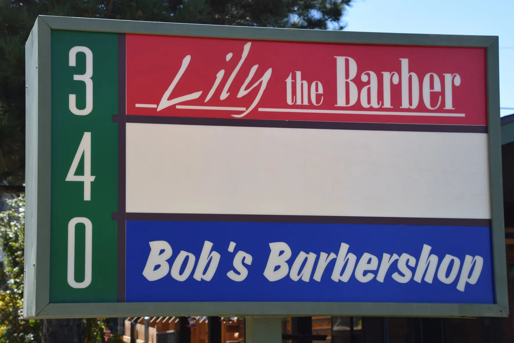 Bob’s Barber Shop & Lily the Barber Prescott
